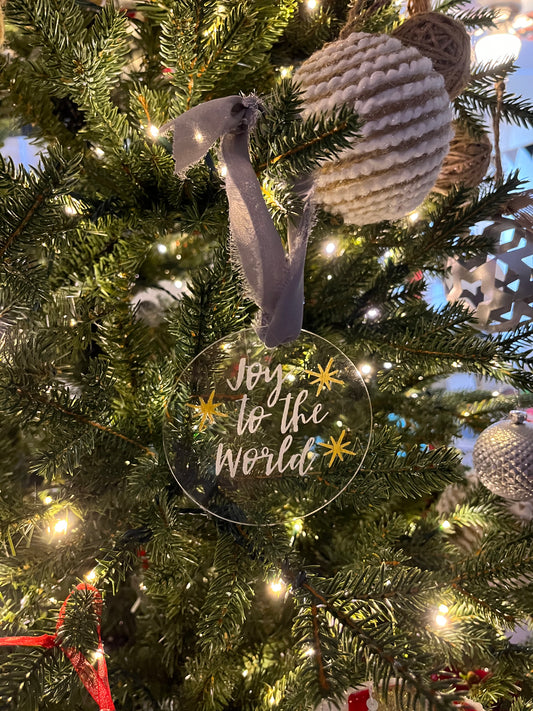 Joy To The World Ornament