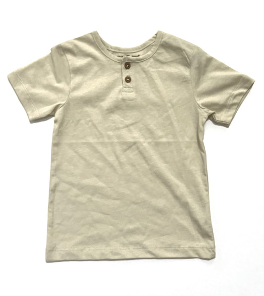 Reef Henley Crew Neck Tee- Natural