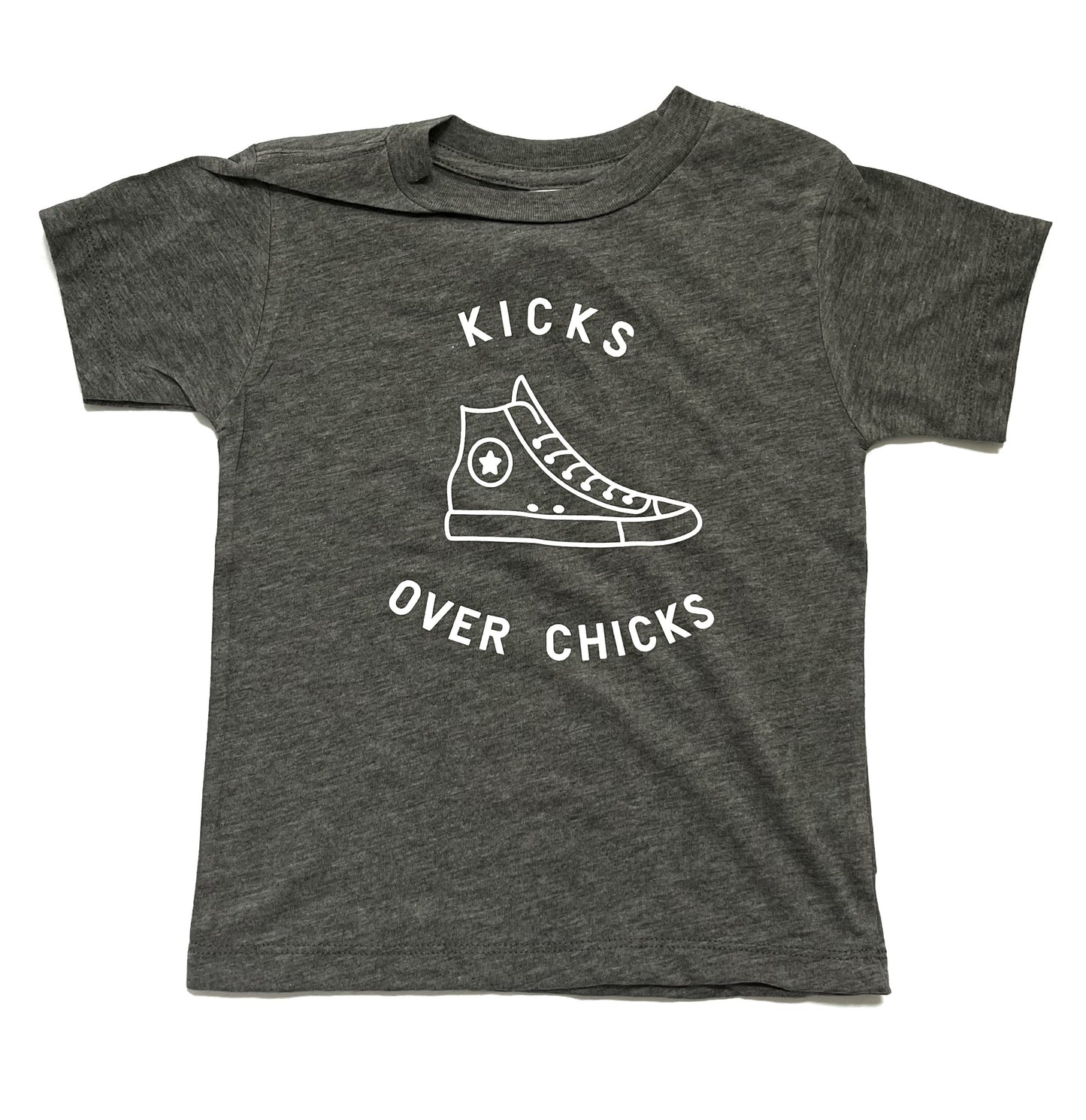 Kicks Over Chicks Tee